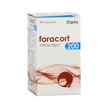 Foracort Rotacaps 200 Mcg (Budesonide / Formoterol)