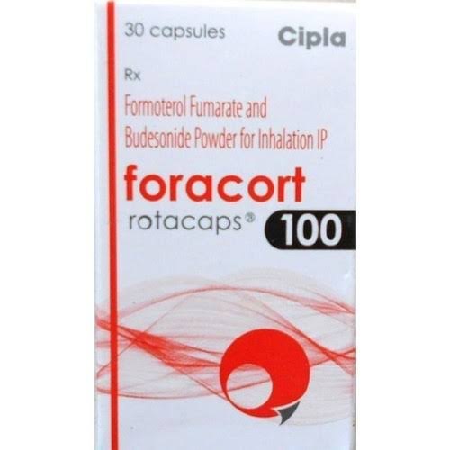 Foracort Rotacaps 100 Mcg (Budesonide/Formoterol)